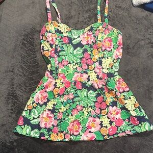 Lilly Pulitzer Multicolor Floral Camisole Top